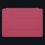 Color de tendencia - Color rosa cálido - cubierta<br><div class="desc">Cubierta inteligente moderna y de color sólido,  rosa cálido / magenta para iPad de nuestra "Colección de colores de Navidades rosados de moda". Elegante y llano arándano rojo no sólo para Navidades.</div>