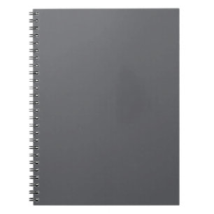 Color de tendencia - Cuaderno gris pizarra