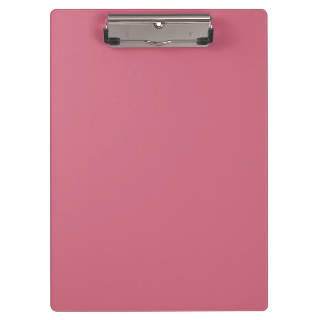Color de tendencia - Portapapeles rosa suave (Anverso)