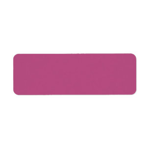 Color de tendencia Púrpura Rosa Berry Etiquetas de