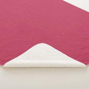 Color de tendencia - Vibrante manta del Sherpa Mag