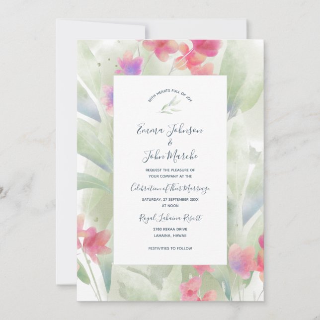 Color del agua de plumeria (Anverso)