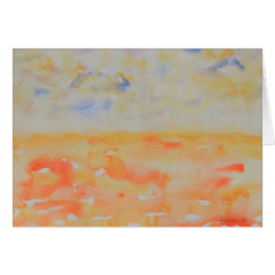 Color Del Horizonte Azul Amarillo Y Naranja