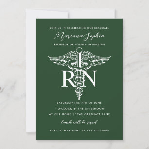 Color del Personalizado de Invitación de graduació