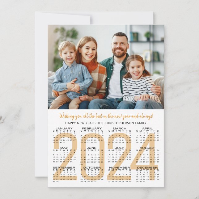 Color del Personalizado fotográfico del calendario (Anverso)