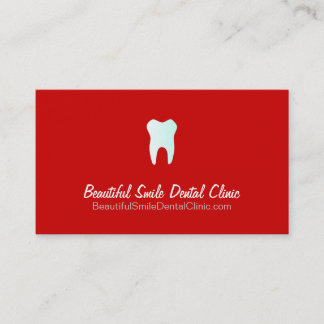 Color dental de las tarjetas de la cita de la
