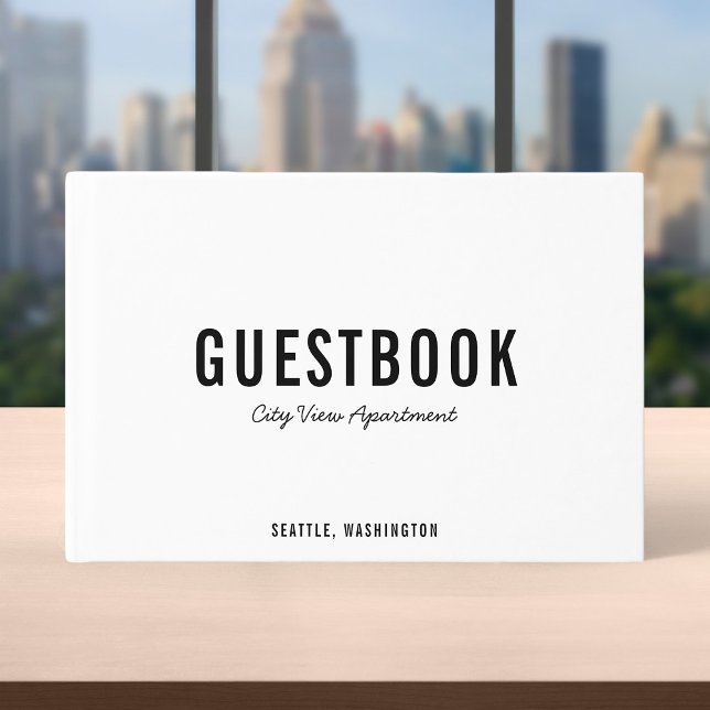 Color editable Negrita Libro de invitados moderno  (Subido por el creador)