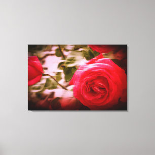COLOR EN MOVIMIENTO de rosas de árbol en impresión