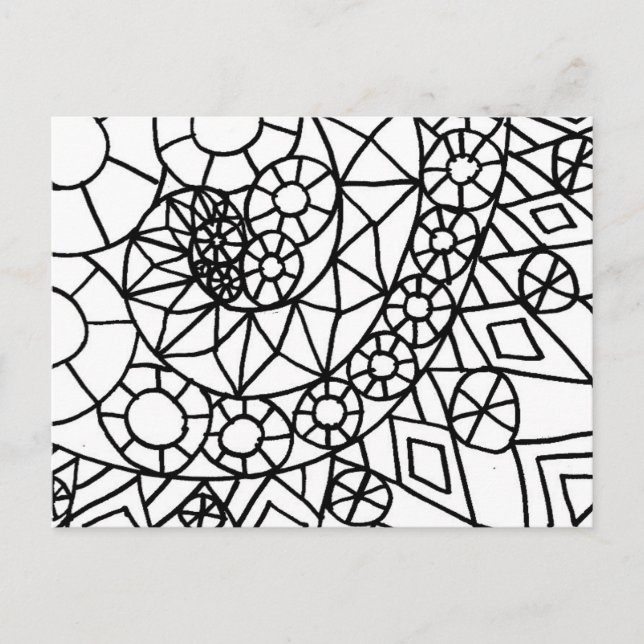 Color espiral del cielo su tarjeta (Anverso)