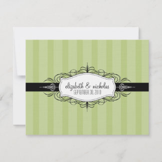 Color favorito: Invitación a la boda de Moda Deco