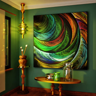Color Glory Moderno Resumen Patrón de arte elegant