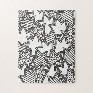 COLOR IT Diversión TulipStack Mandala Rompecabezas