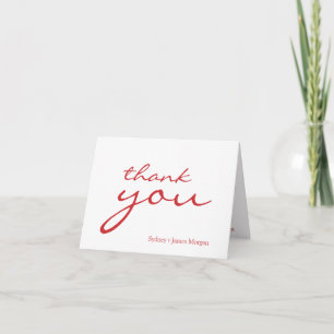 color Personalizado, gracias tarjetas