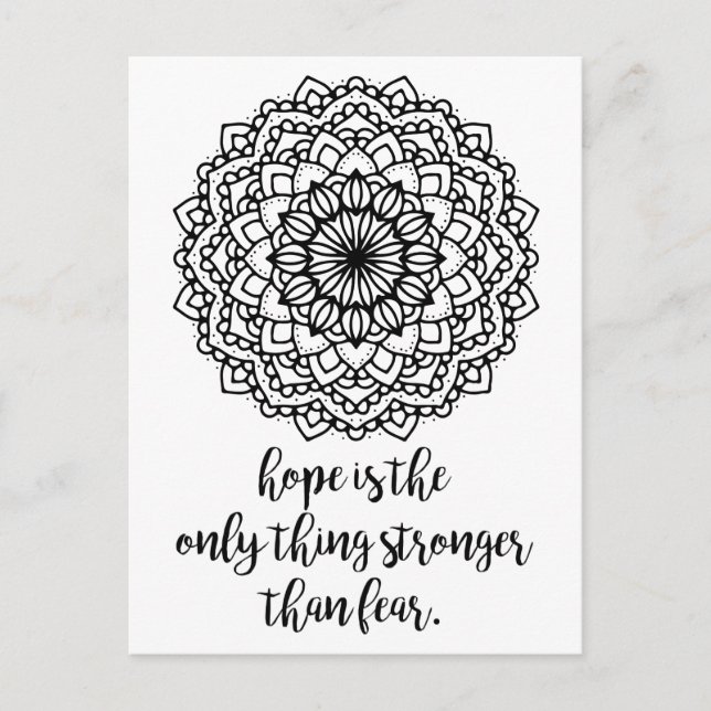 ¡Color! Postales de inspiración de Mandala (Anverso)