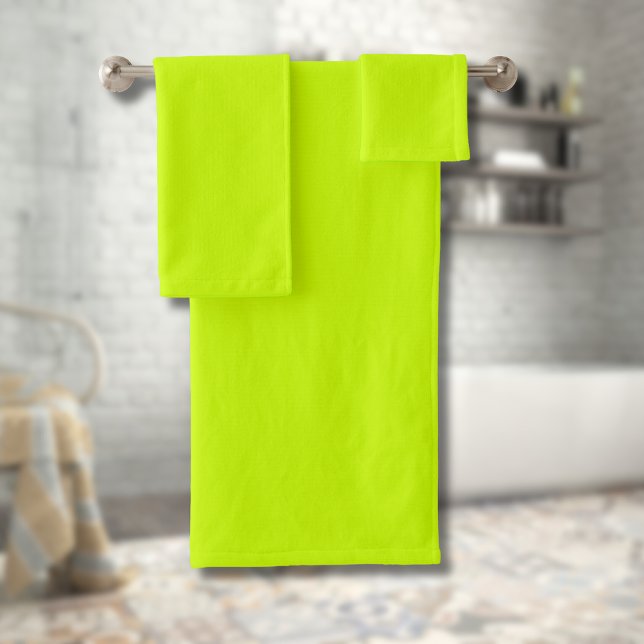 Color sólido amarillo neón | Clásica (Subido por el creador)