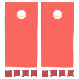 Color sólido coral vivo