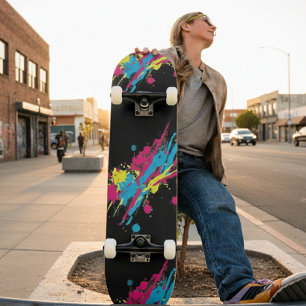 Color Splash Professional Skateboard