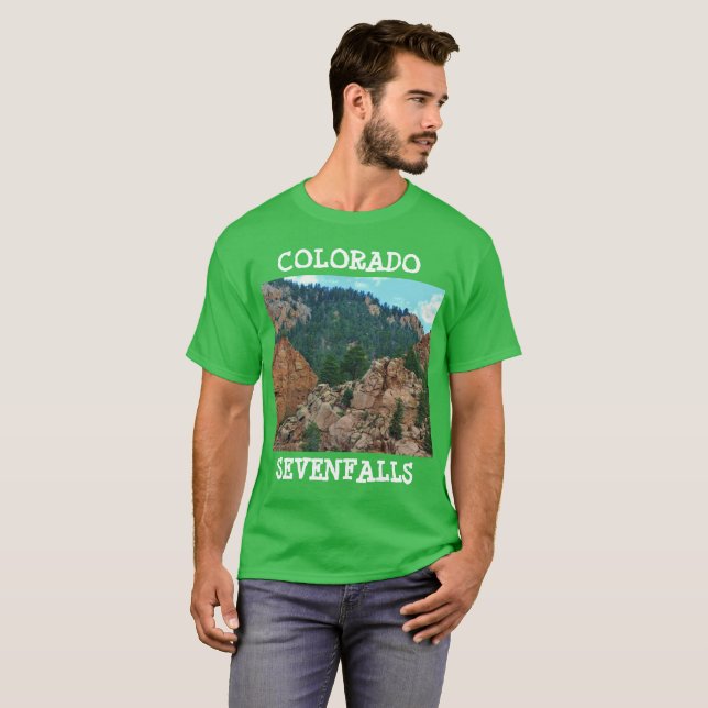 Colorado camiseta de siete caídas (Anverso completo)