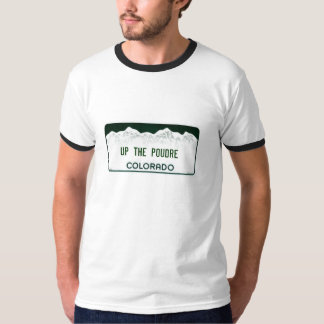 Colorado encima de la camiseta de Poudre