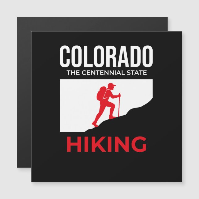 Colorado Hiking – The Centennial State USA (Anverso/Reverso)