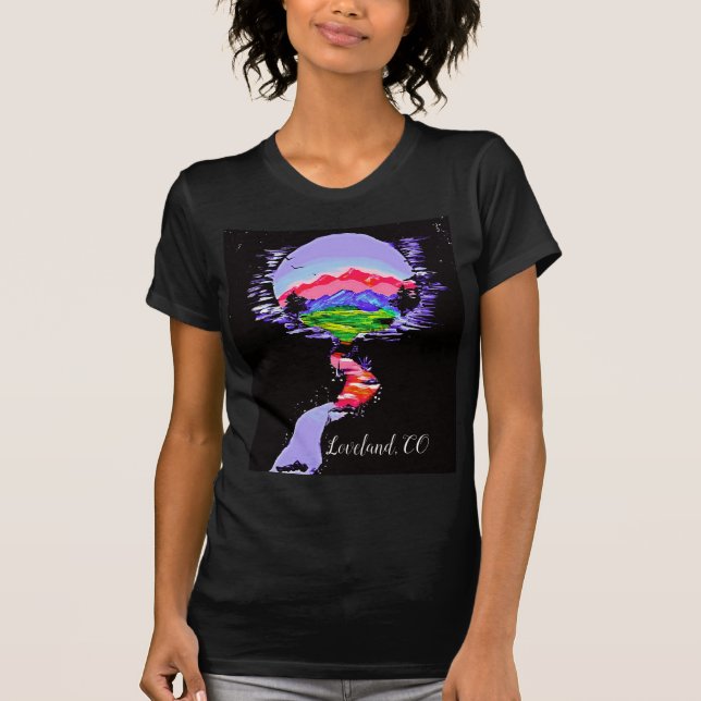 Colorado Nightsky, camiseta femenina (Anverso)