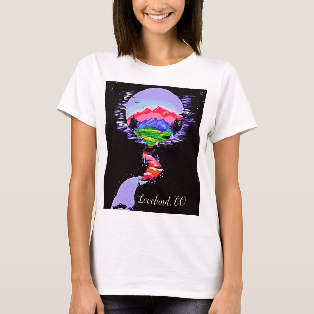 Colorado Nightsky, camiseta femenina (Anverso)