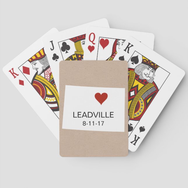 Colorado personalizó naipes de la ciudad (Reverso)