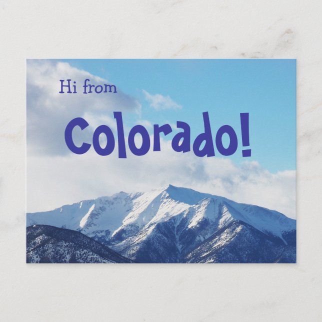 Colorado! Postal (Anverso)