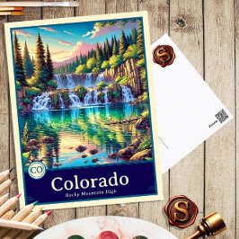 Colorado | Postal con cubierta de estilo anime