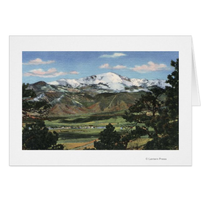 Colorado Springs, CO - Pico de Pikes (Anverso (Horizontal))