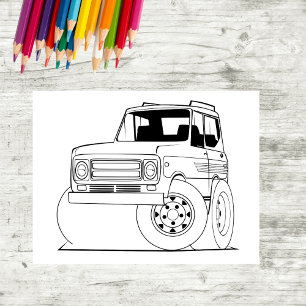 Colorame Tall SUV   Tarjetas de Actividad para Niñ