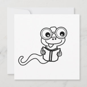 Colorante gusano del libro de páginas