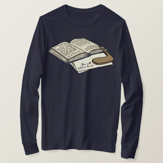 Colorará la camiseta de manga larga (Anverso del diseño)