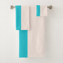 Colorbloque de colores de la playa azul veraniega