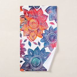 Colorburst Mandala Garden - Vibrante Boho Sport