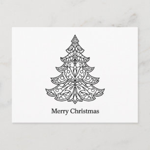 🖤 Coloréame Alegre – Tarjeta Postal de Navidad DI