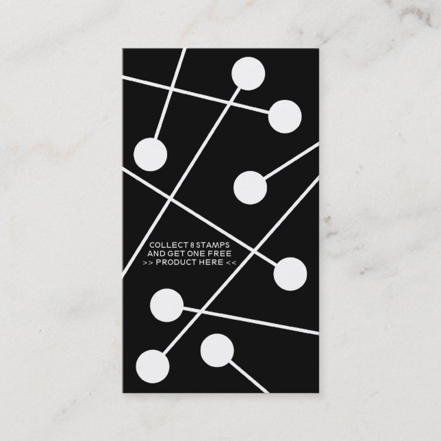 coloree la tarjeta frecuente adaptable del (Anverso)