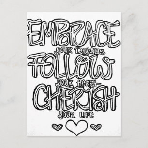 Coloree su propia postal