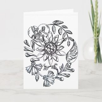 Coloree su propia tarjeta de felicitación