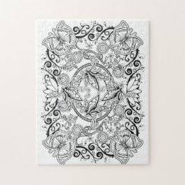 Coloree sus propios rompecabezas