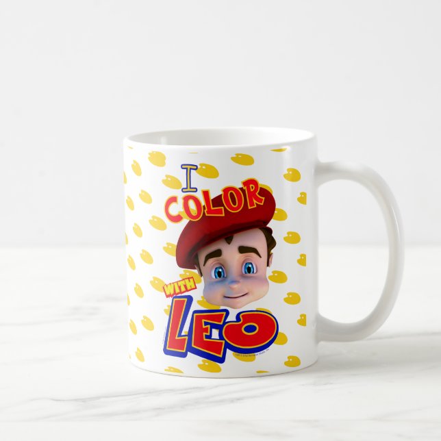 "Coloreo con la taza de Leo" (Derecha)