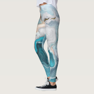 Colores abstractos, hermosas leggings