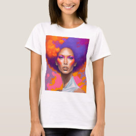 Colores afro cristianos salpican camisetas de muje