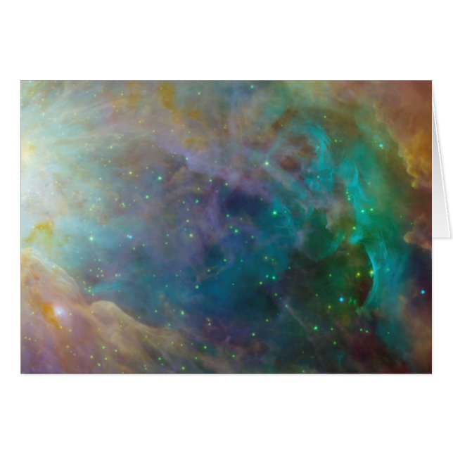 Colores asombrosos en Orión (Anverso (Horizontal))