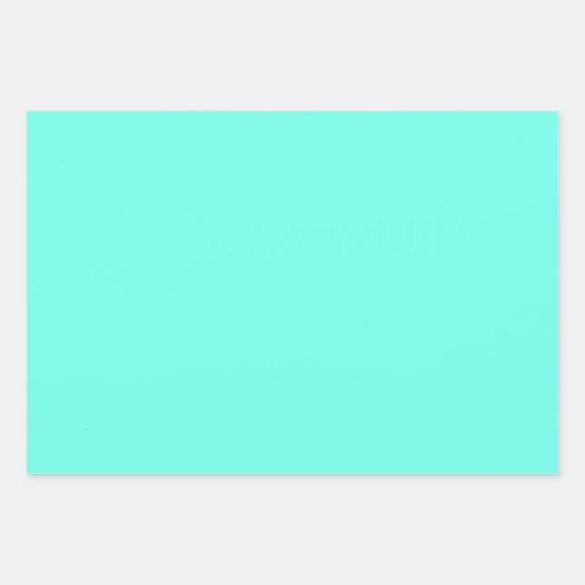 Colores azules Hojas de papel de ajuste (Anverso)