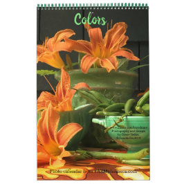 "Colores" Calendario de fotos con flores: FARMphem