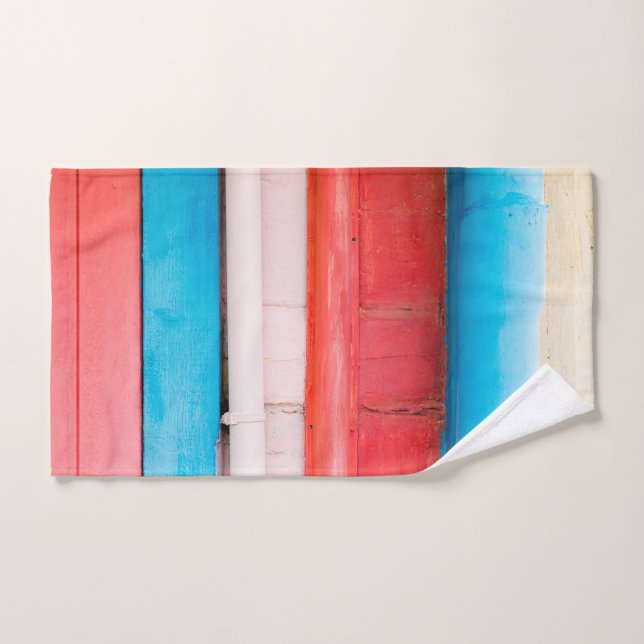 Colores caribeños - abstracto (Toalla de mano)