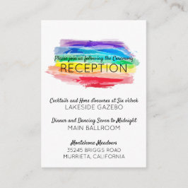 Colores de agua arcoiris Gabinete de recepción de 