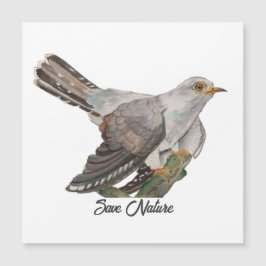 Colores de agua pintando un cuco