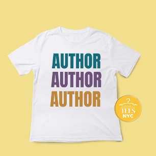 Colores de caída de camisetas de autor